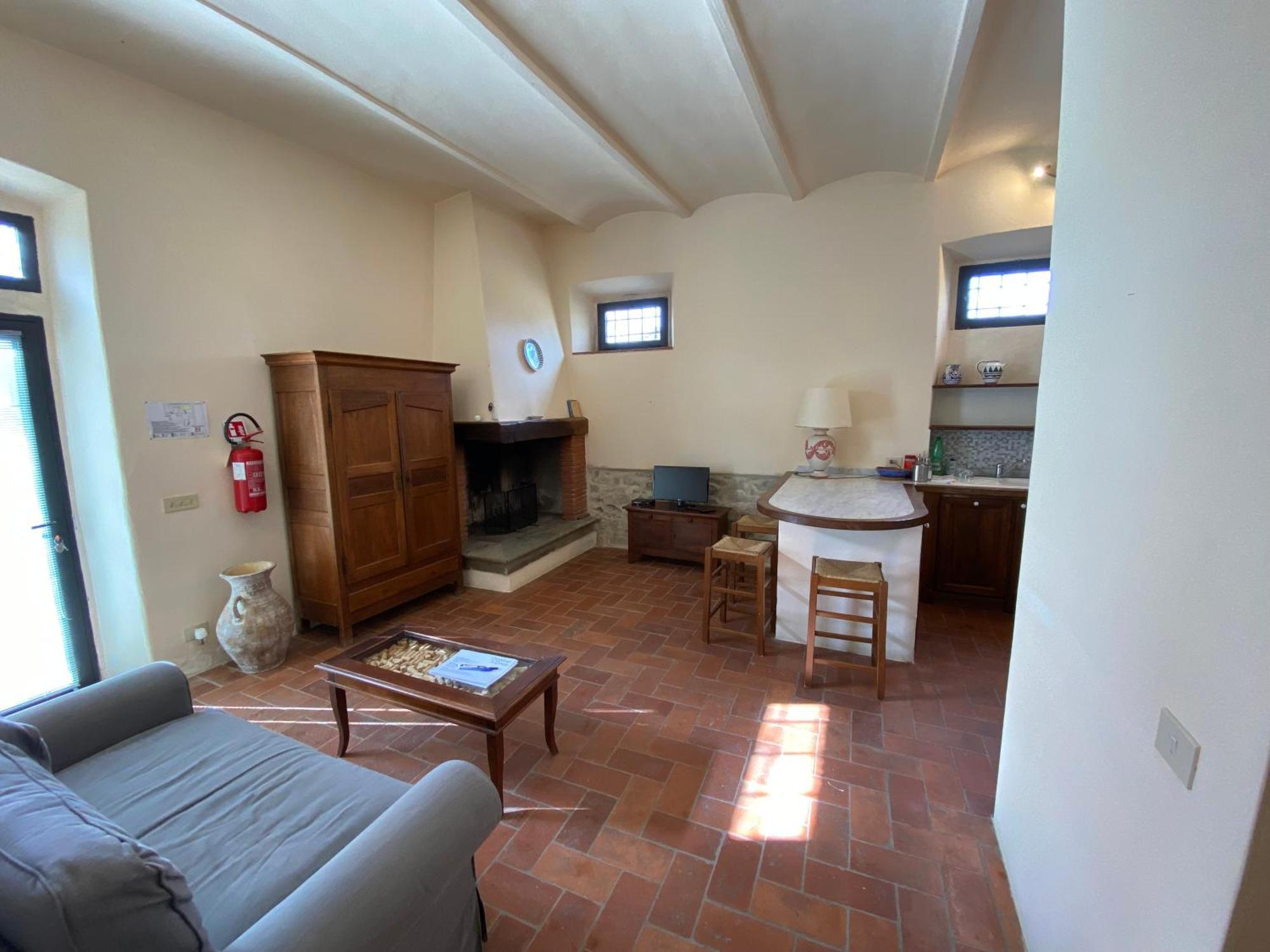 Colombaio Di Cencio Daire Gaiole in Chianti Dış mekan fotoğraf