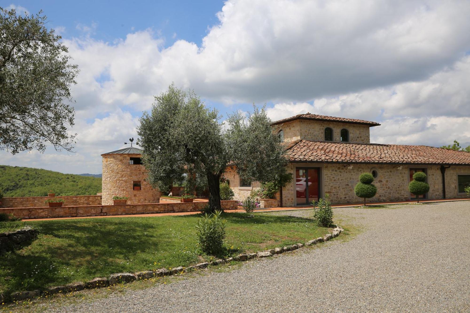 Colombaio Di Cencio Daire Gaiole in Chianti Dış mekan fotoğraf