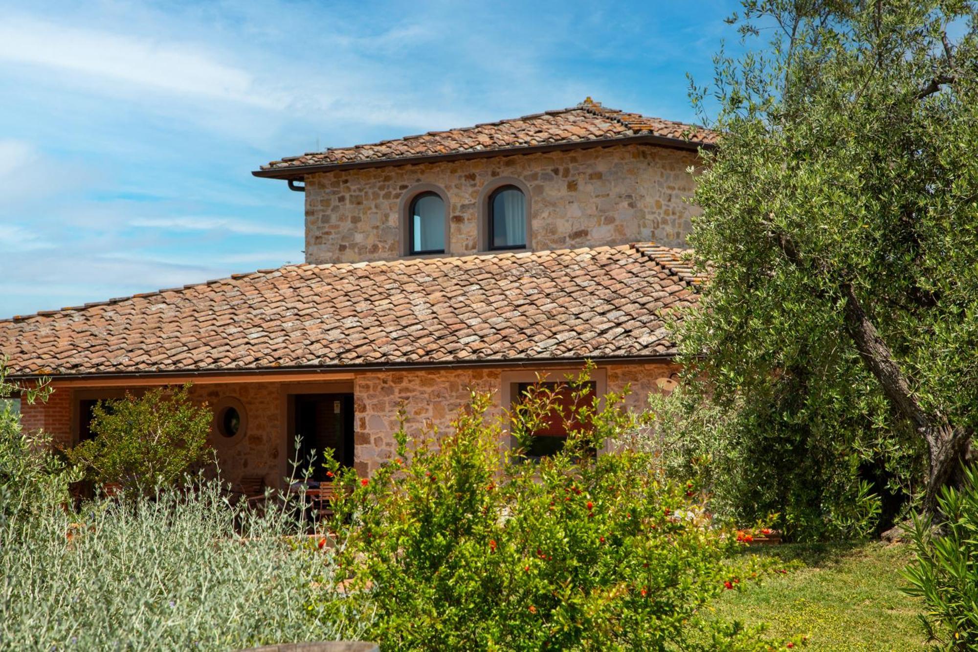 Colombaio Di Cencio Daire Gaiole in Chianti Dış mekan fotoğraf