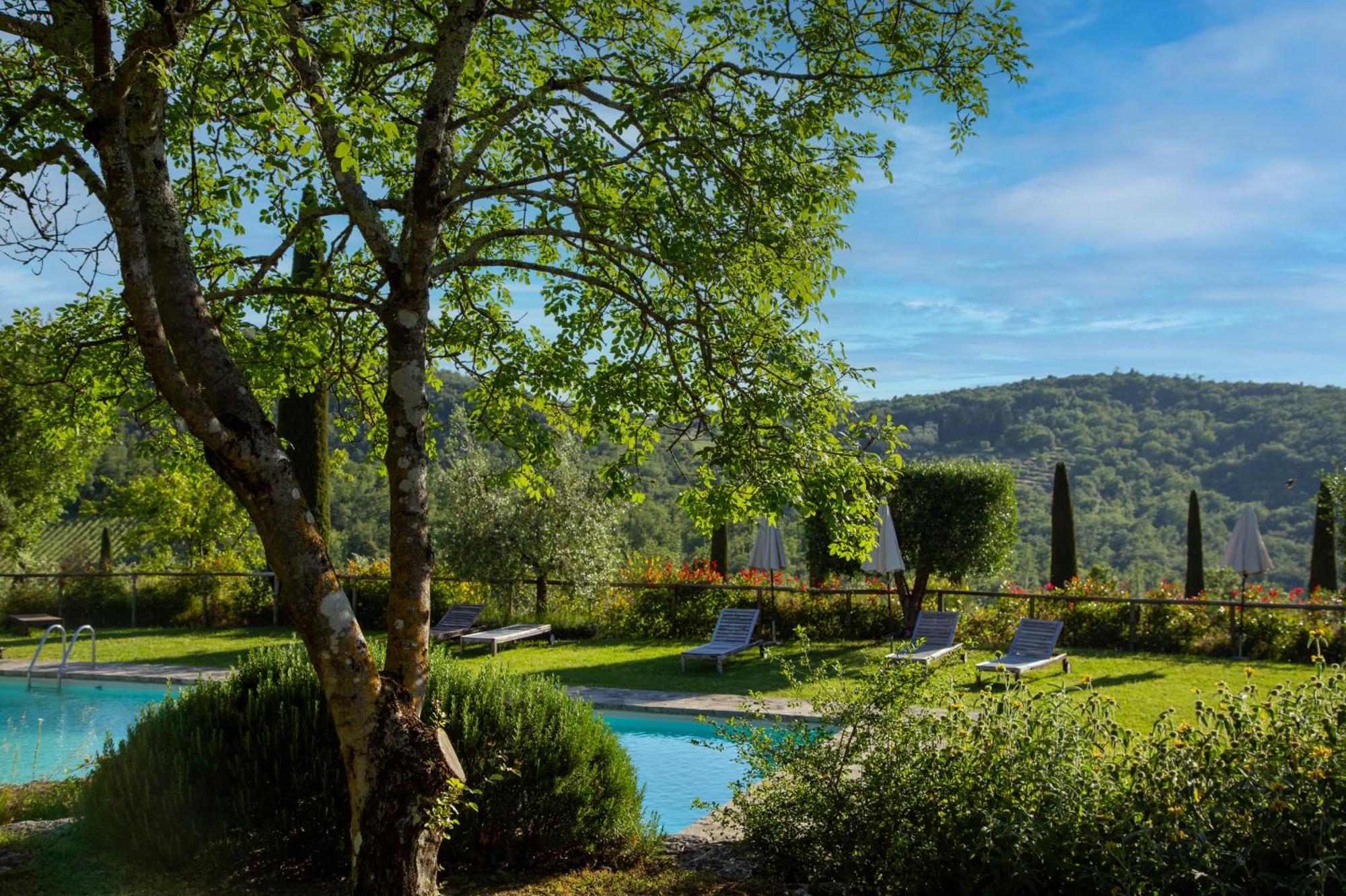 Colombaio Di Cencio Daire Gaiole in Chianti Dış mekan fotoğraf